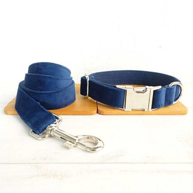 Bow pet collar large and small pet traction collar dog chain