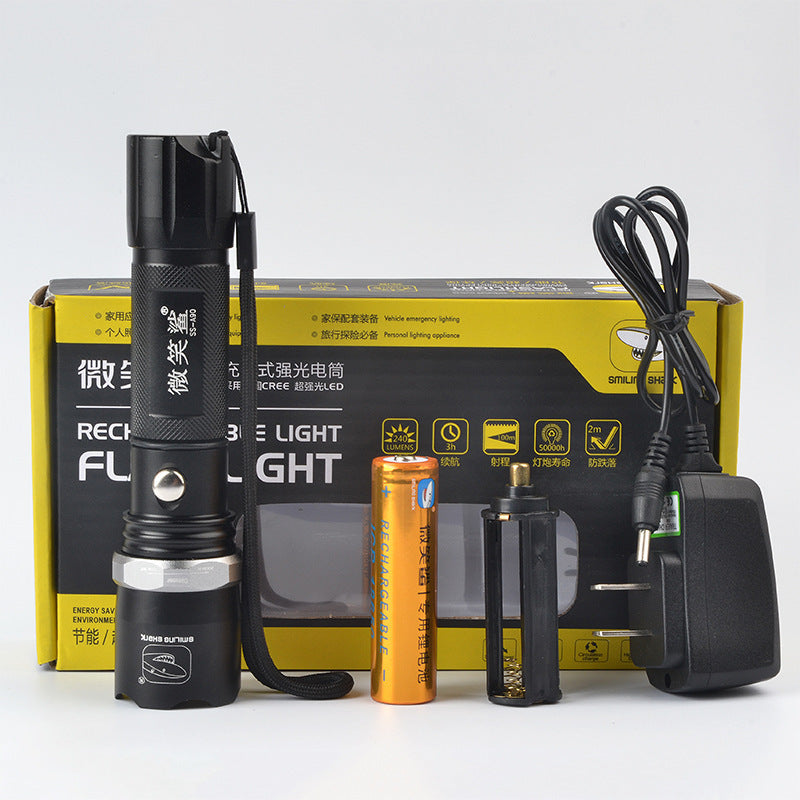 Focusing LED Flashlight