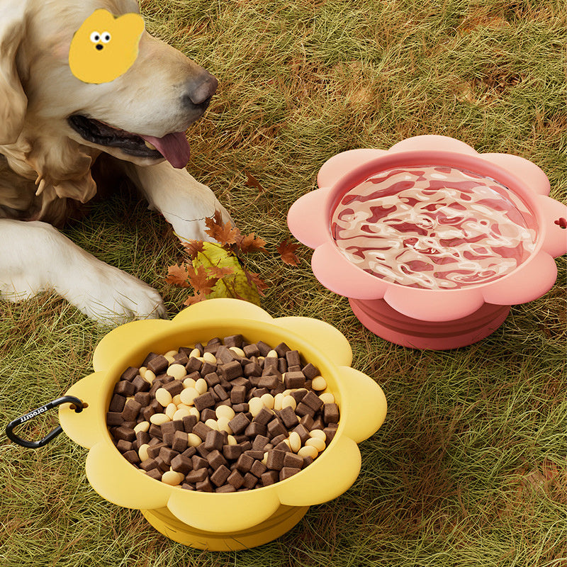 Folding Silicone Pet Travel Bowls