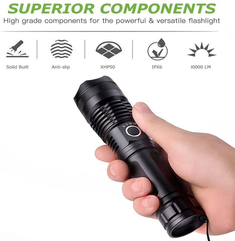 Strong Light LED Telescopic Zoom