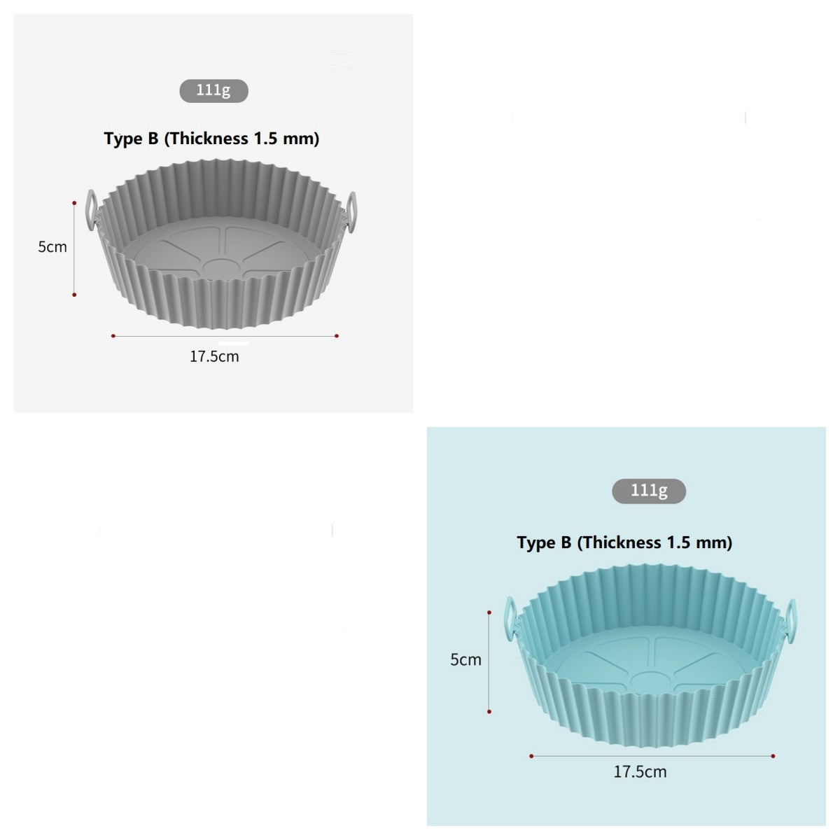 Air Fryer Silicone Pad Multifunctional Lined Baking Pan