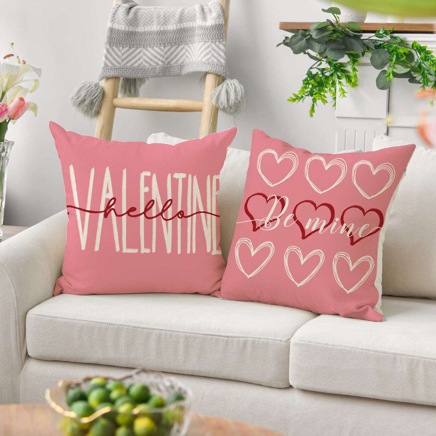 Love Heart Pillow Cover