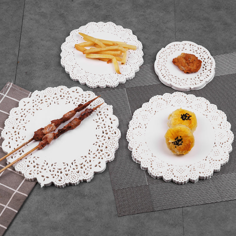 Baking Mat Special For Food With Flower Bottom Oil Absorbing Paper