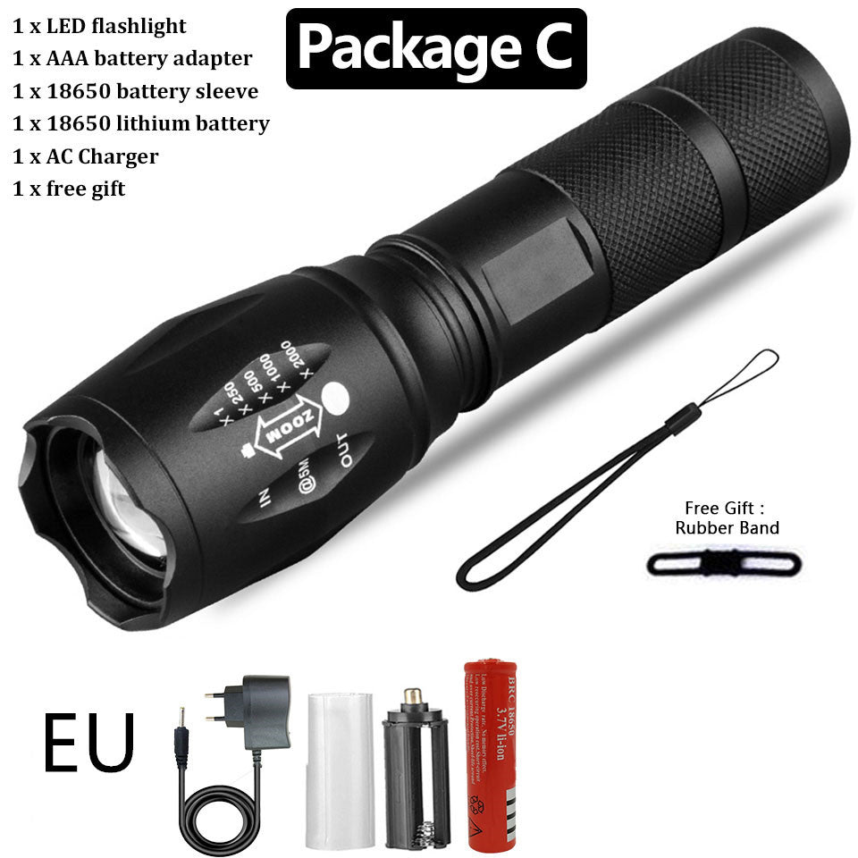 Waterproof Bright Flashlight