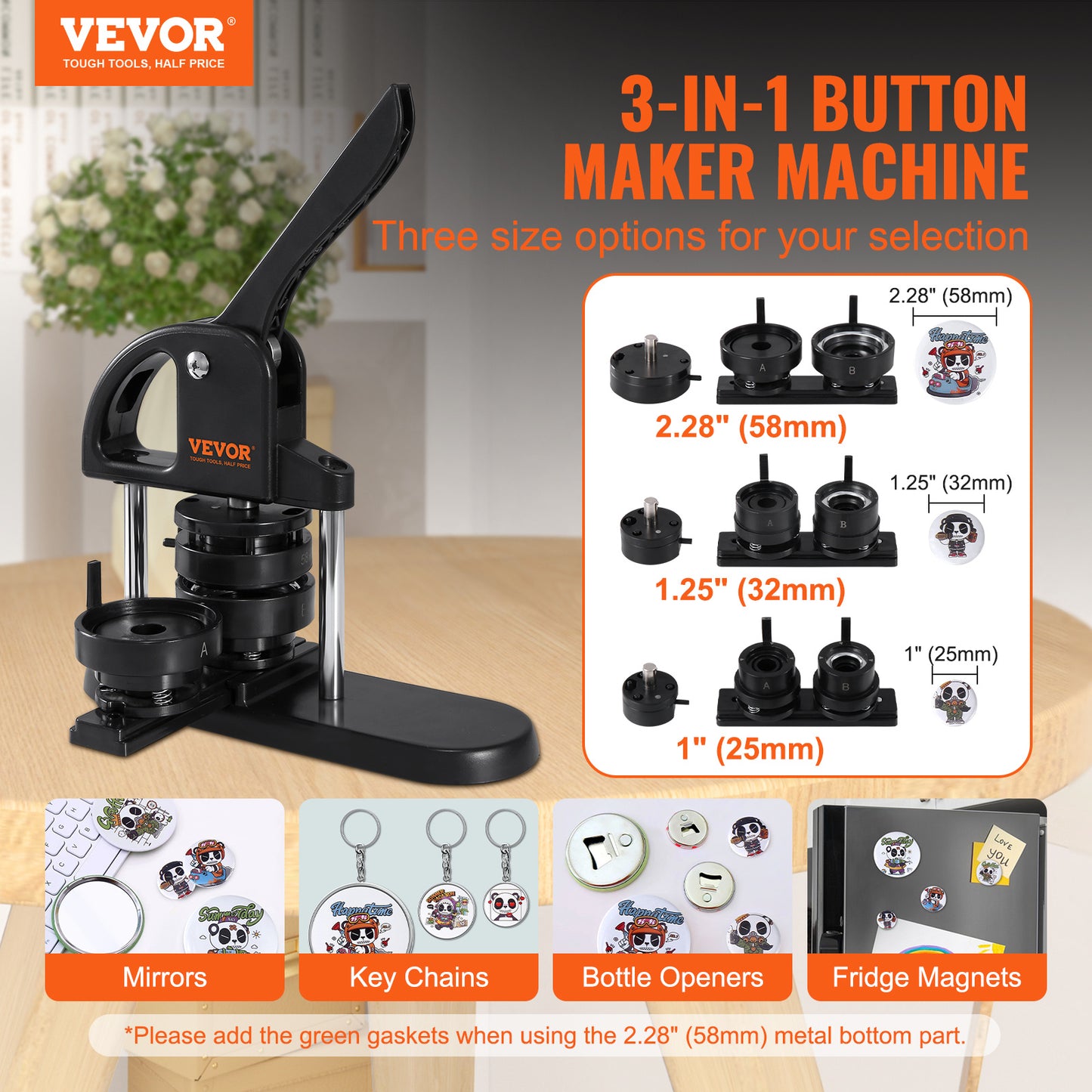 Button Maker Machine