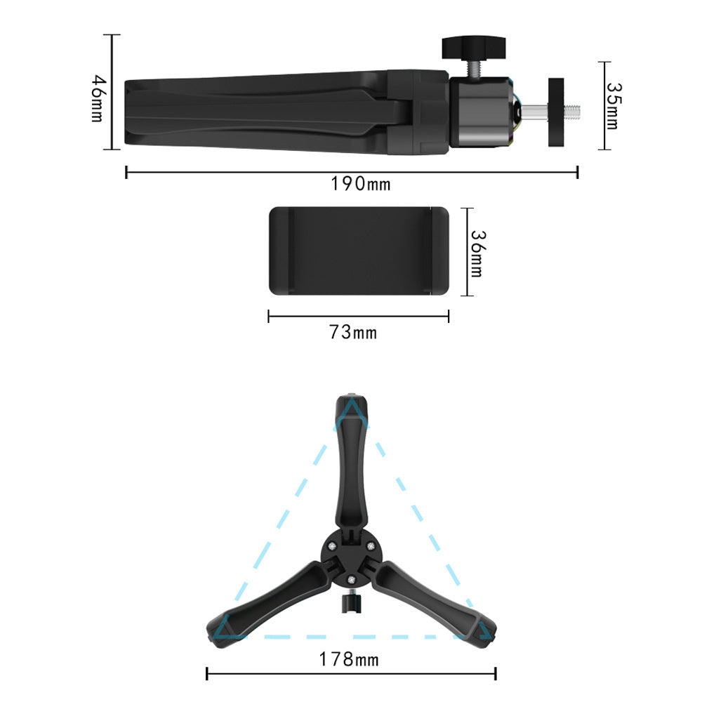 Desktop Phone Stand Tripod