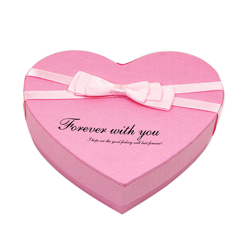 Soap Flower Heart-shaped Rose Gift Box