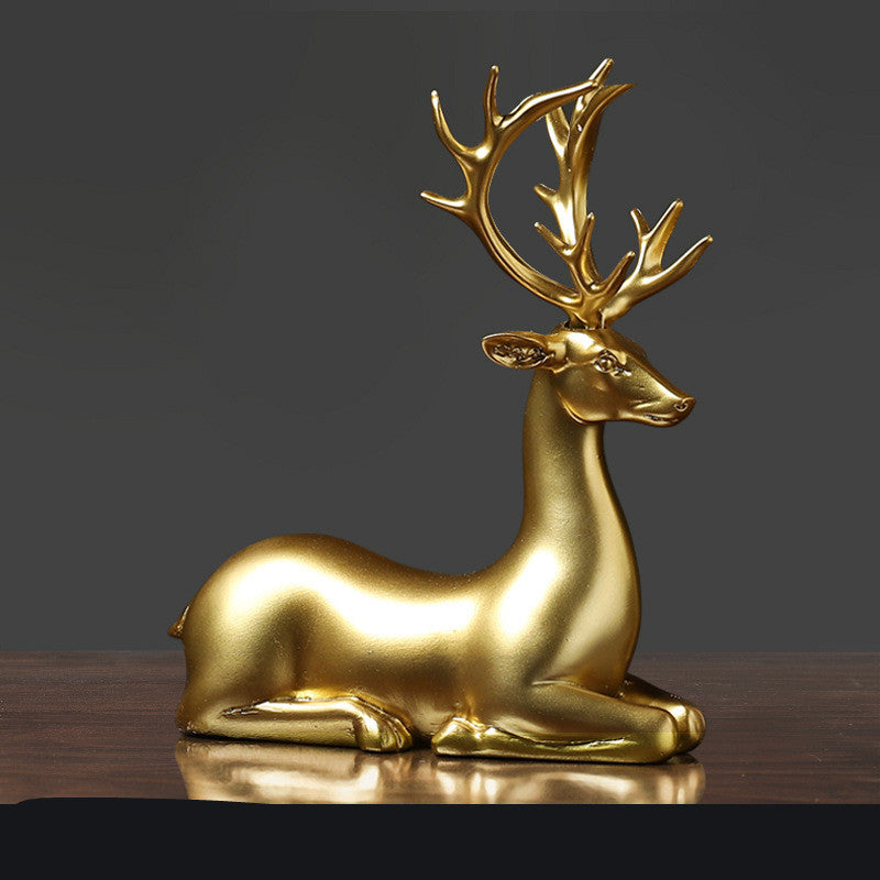 Deer Animal Resin Decoration