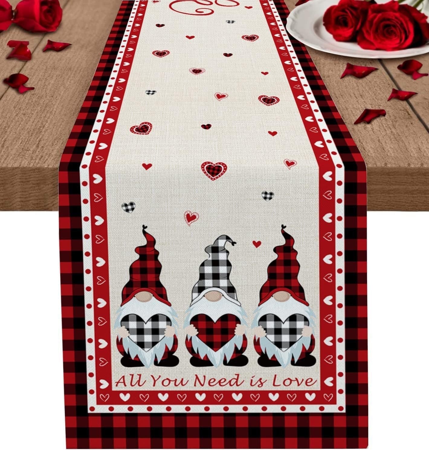 Valentine's Day Table Runner