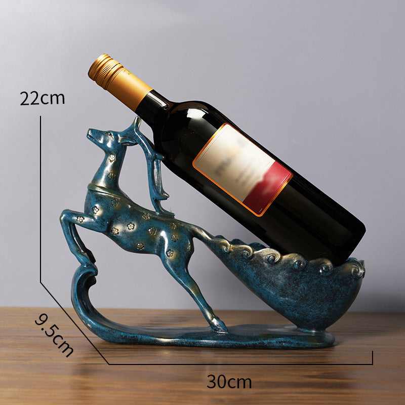 Wine Bottle Rack Ornament