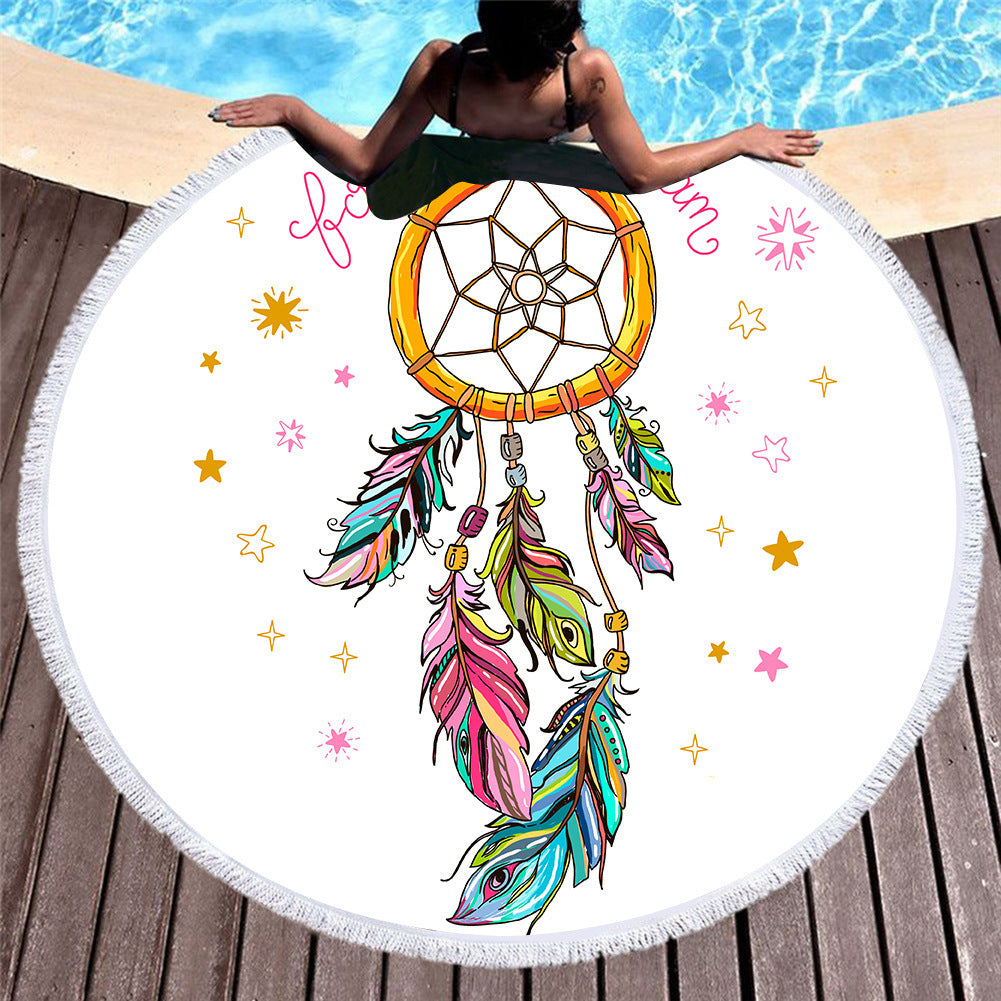 Beach Towels, Bath towels, towels, bathroom towels, Dreamcatcher towels.