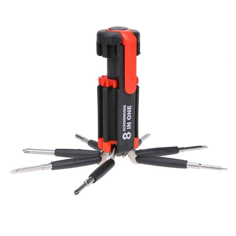 8 in 1 Screwdriver Set with LED Light