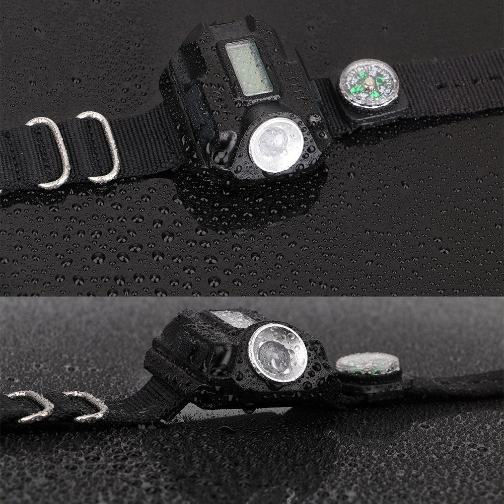 watch flashlight USB charging