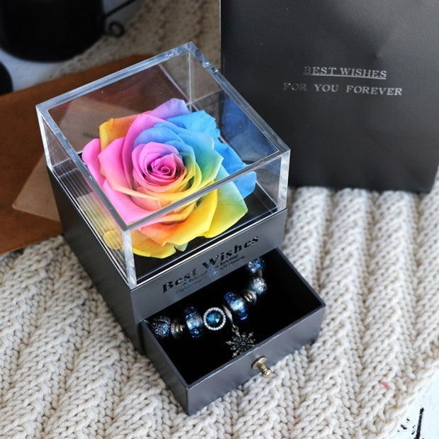 Flower Car Jewelry Box