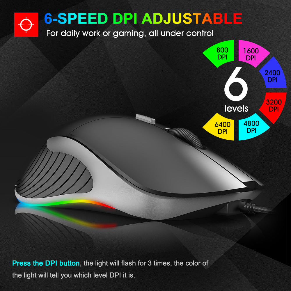 LED Gaming Mouse 