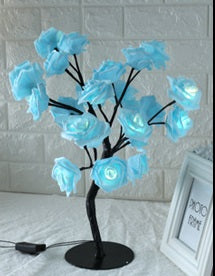 LED Tree Lamp Rose Small Tree Lamp Modeling Lamp Table Lamp