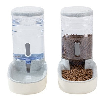 Dog automatic feeder, drinking fountain