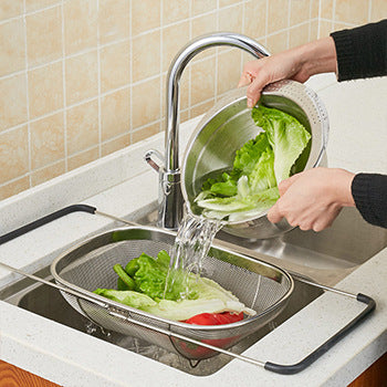 Kitchen Telescopic Drain Basket