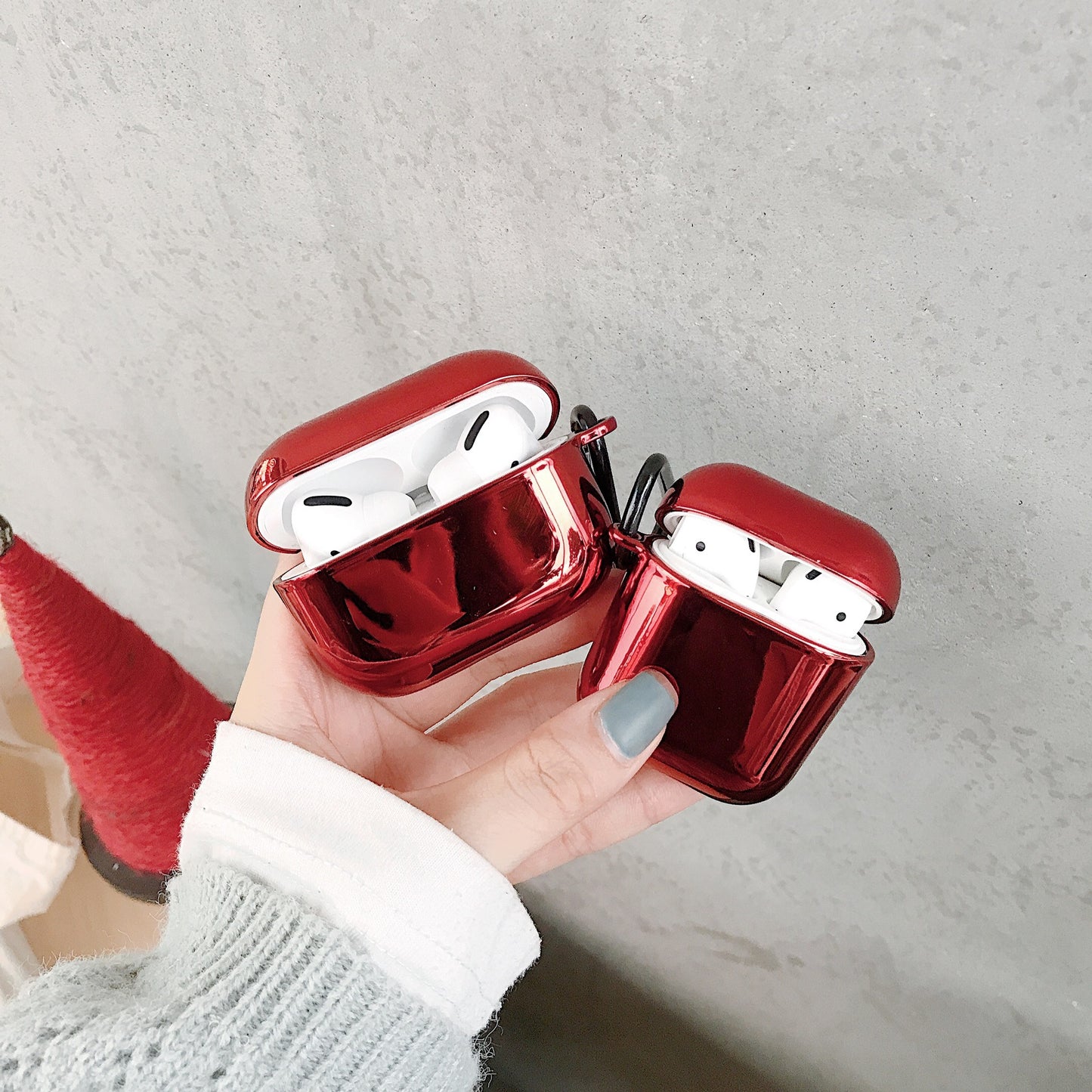 Compatible with Apple, Mirrored earphone box