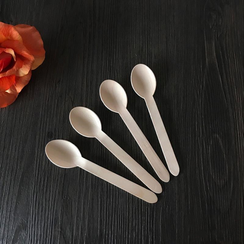 Disposable wooden tableware