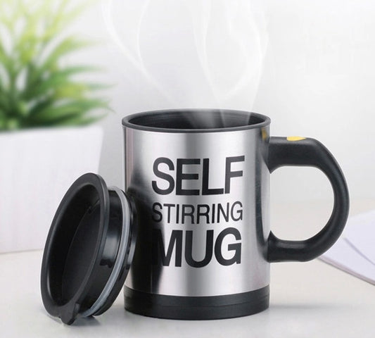 Stainless Steel Electric Rotating Coffee Cup