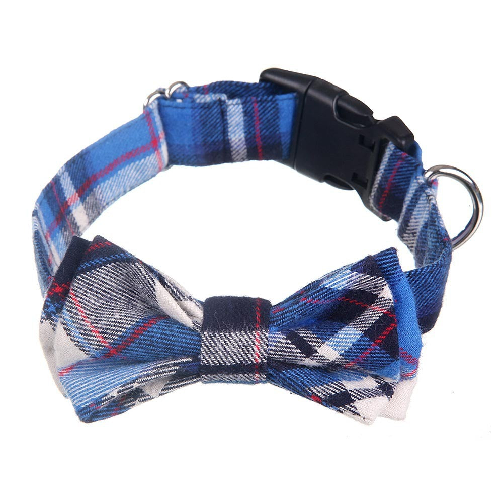 Pet bow collar