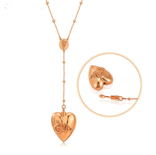 18k Gold Detachable Love Necklace