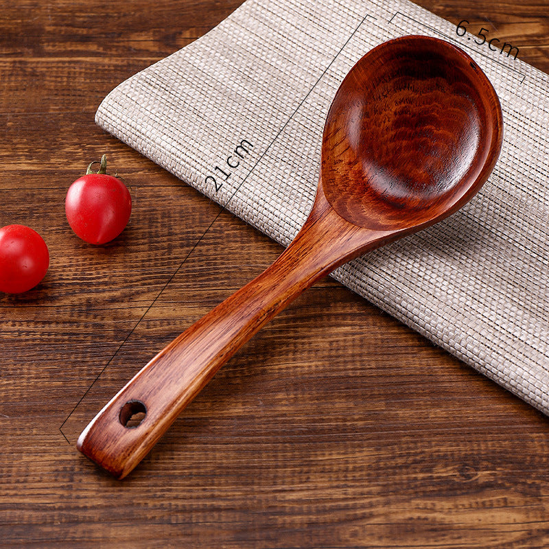 Natural Wooden Cooking Scoop