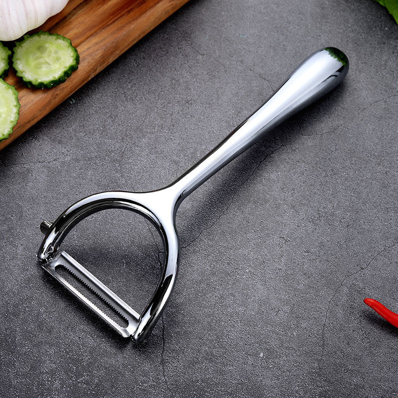 Multifunctional household manual fruit peeler