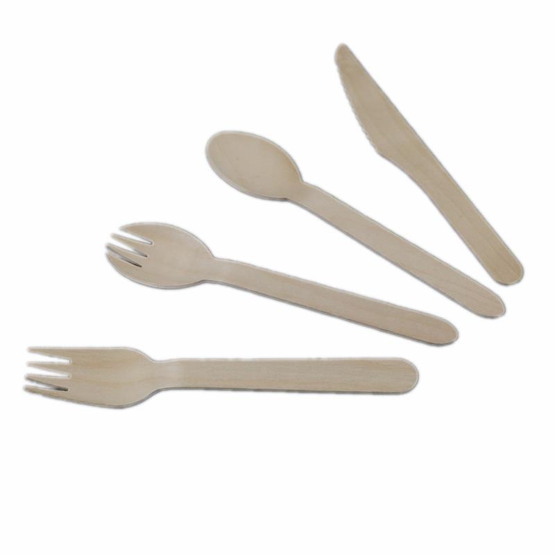 Disposable wooden tableware