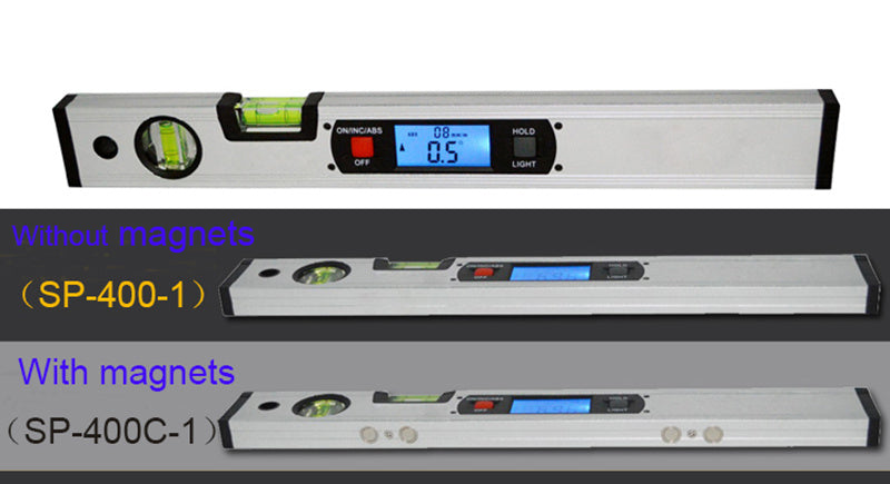 Magnetic angle meter, angle ruler, digital display level ruler