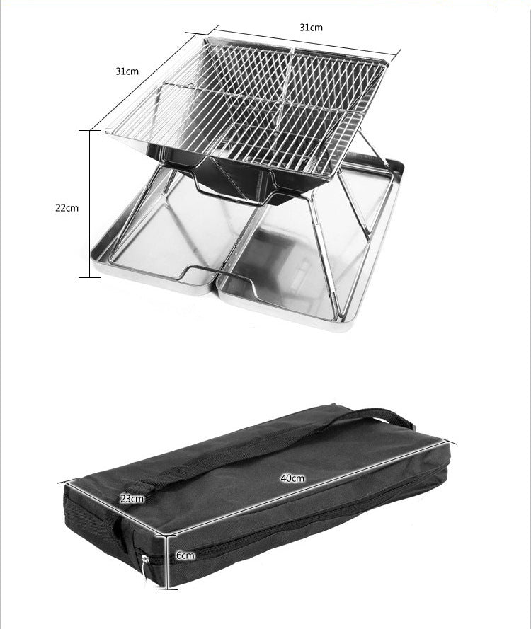 Foldable Barbecue Grill