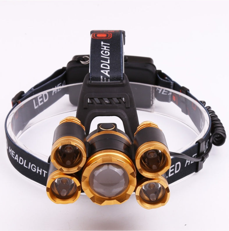 Head Torch with 3 or 5 Leds