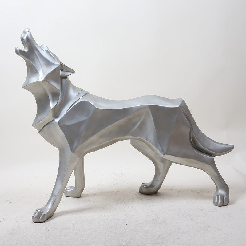 Resin Crafts Wolf Totem