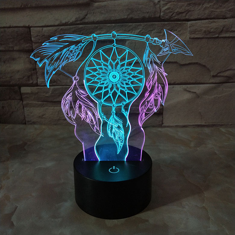 Dream 3D visual night light