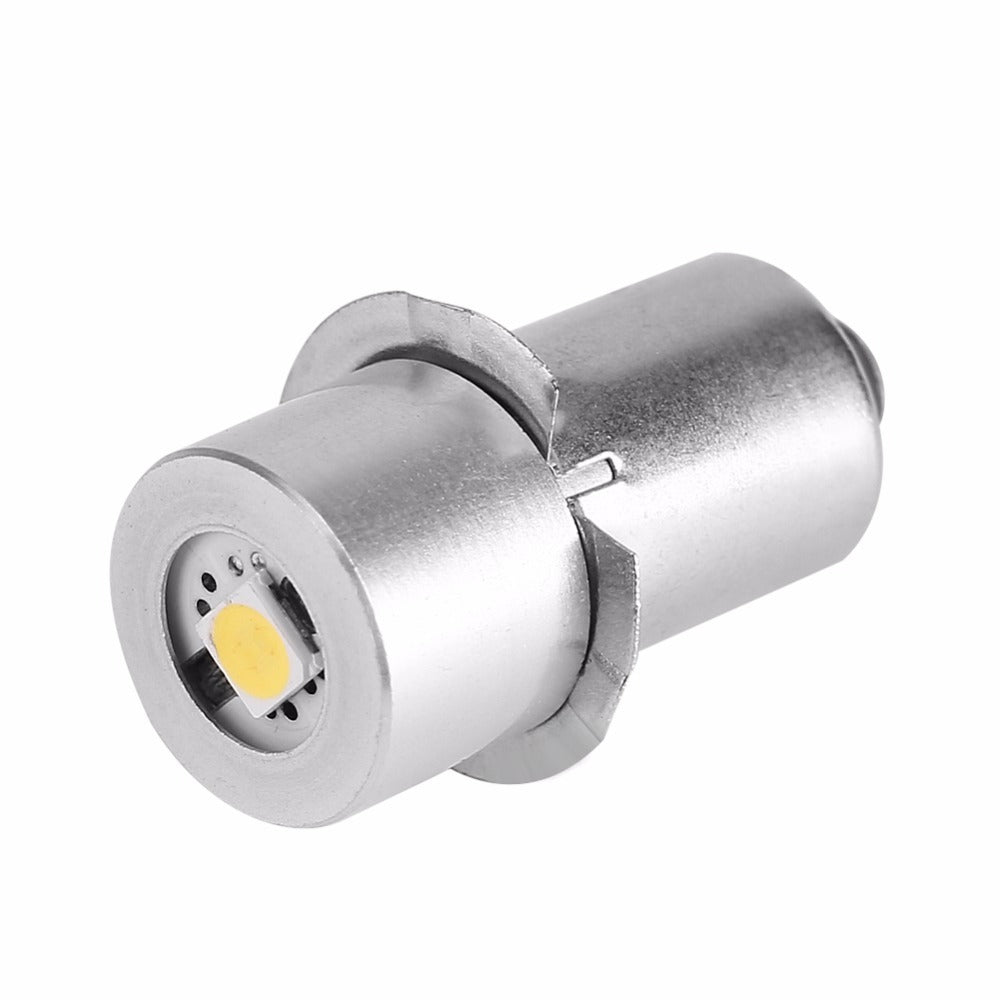 Flashlight LED bulb mount