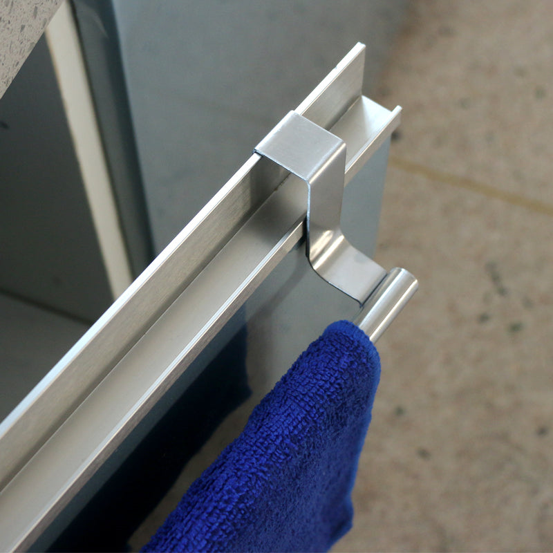 Stainless steel towel rack