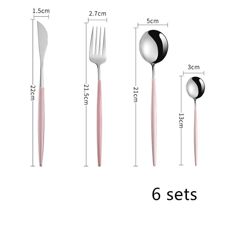 stainless steel spoon set