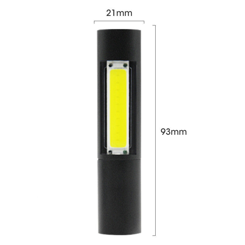 USB rechargeable emergency flashlight