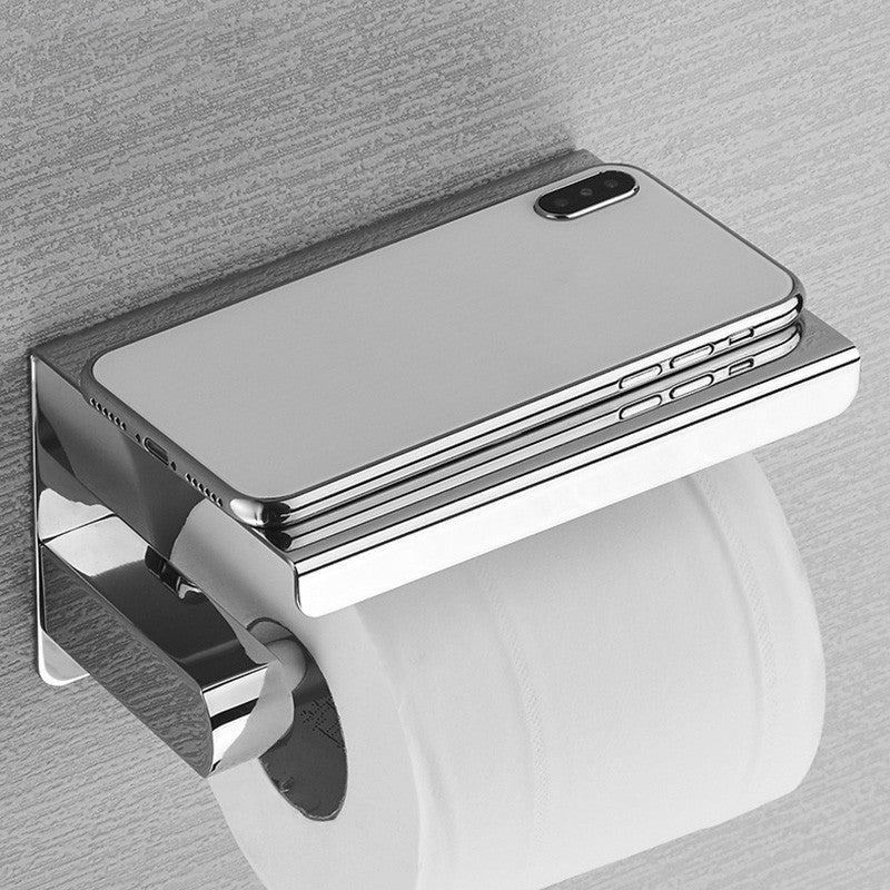 Bathroom toilet paper holder