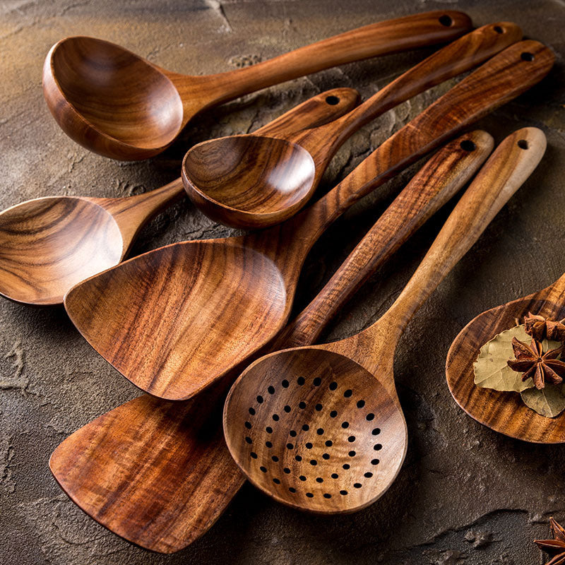 Wood Kitchen Tool Set