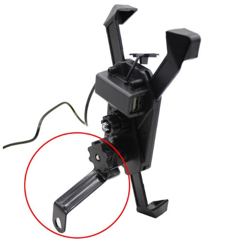 Motorcycle phone holder electric charger