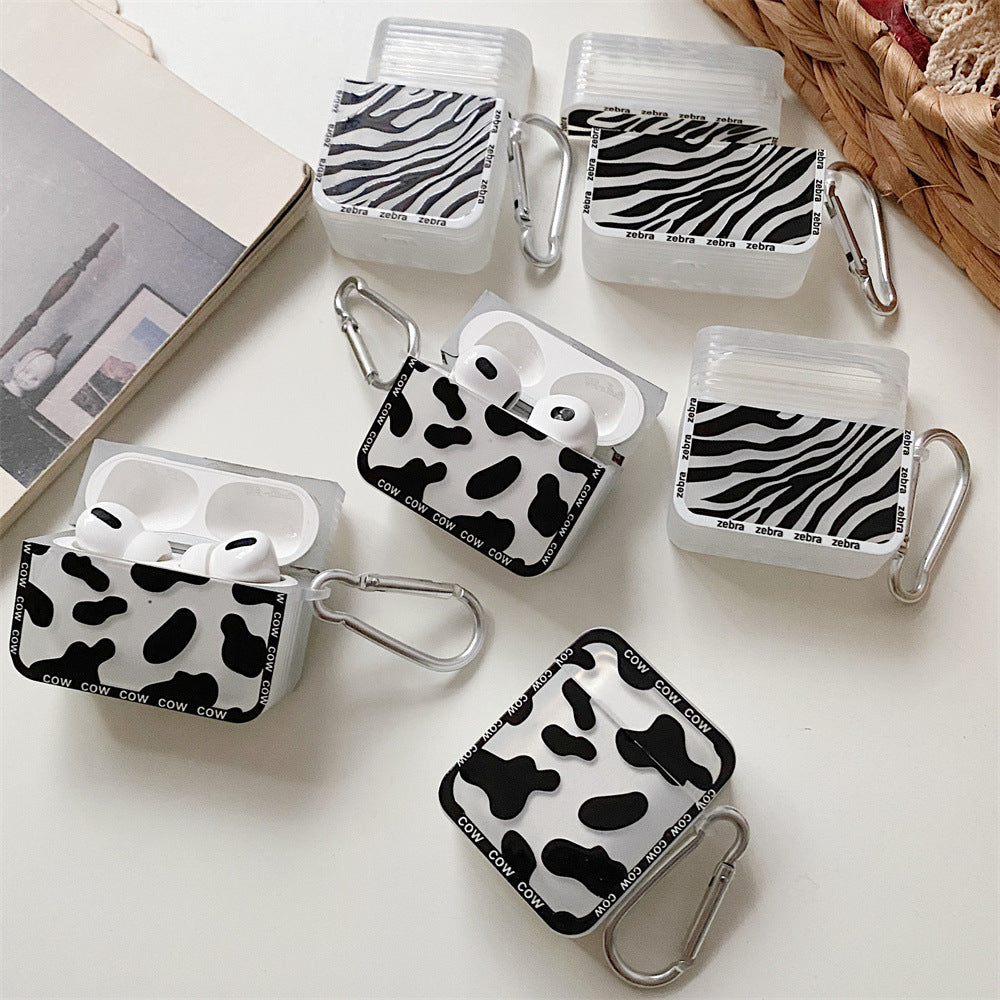 Simple Cow Pattern And Horse  Earphone Sleeve