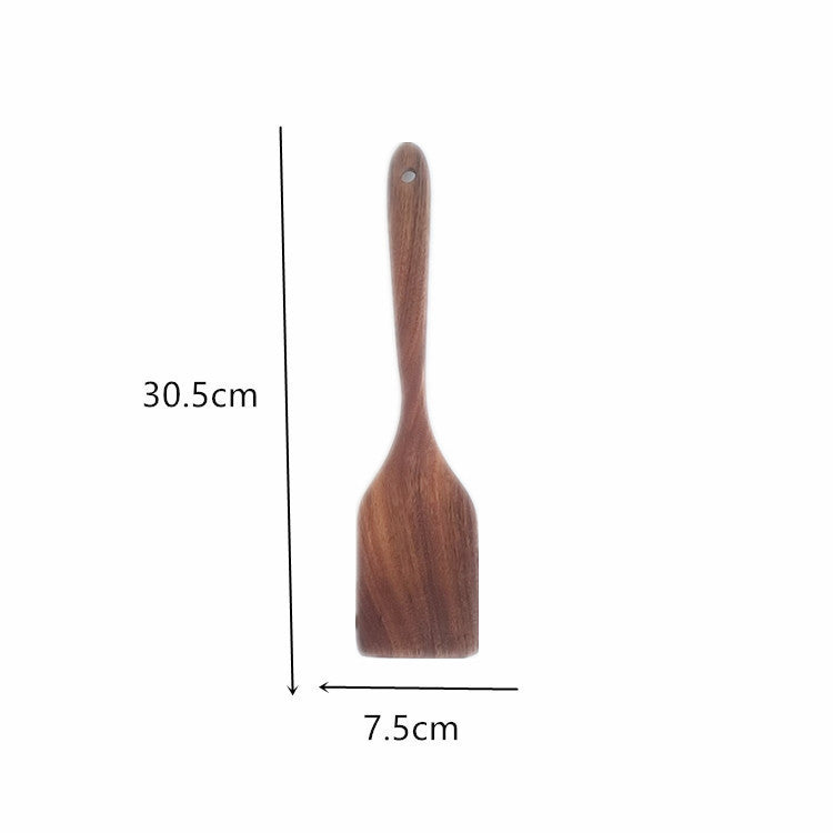 Non Stick Pan And Non Lacquered Wooden Rice Spoon Set