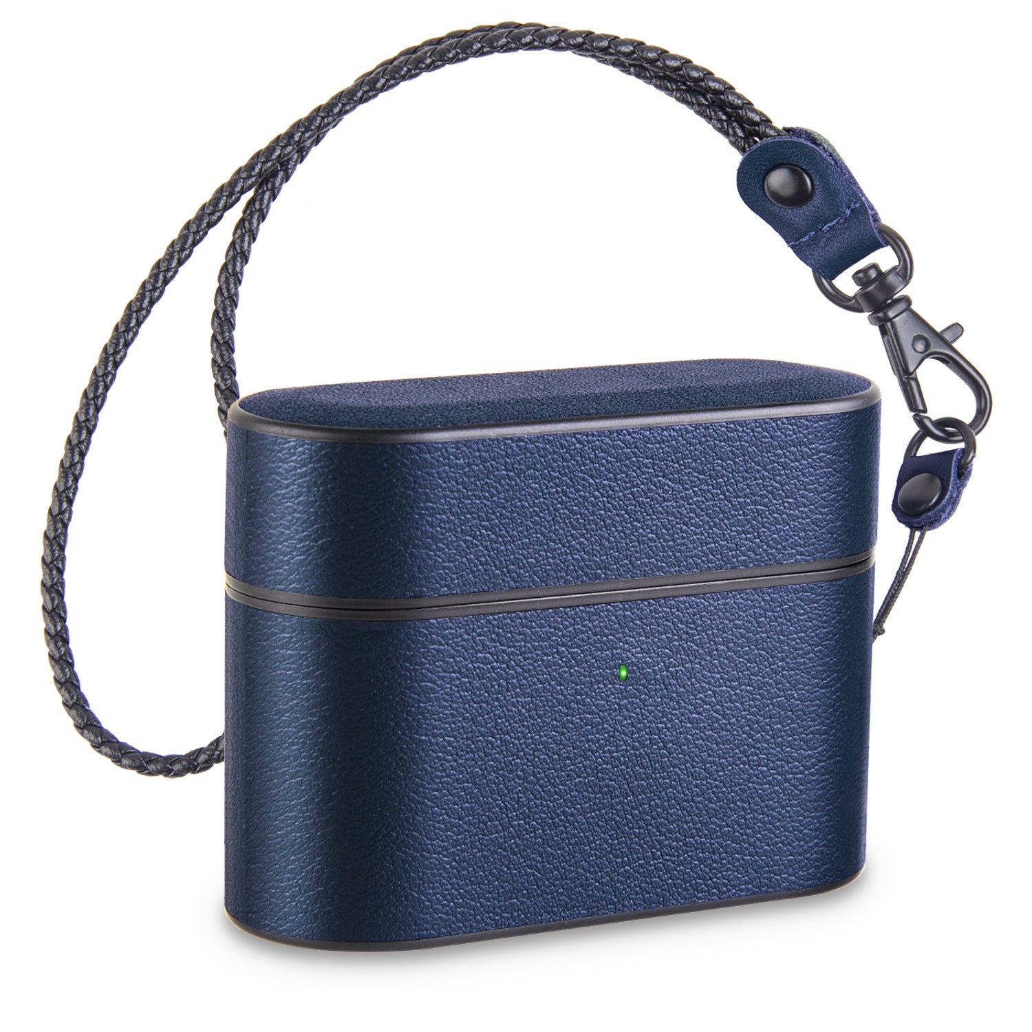 Compatible with Apple, Wireless Bluetooth Headset Leather Case Charging Box