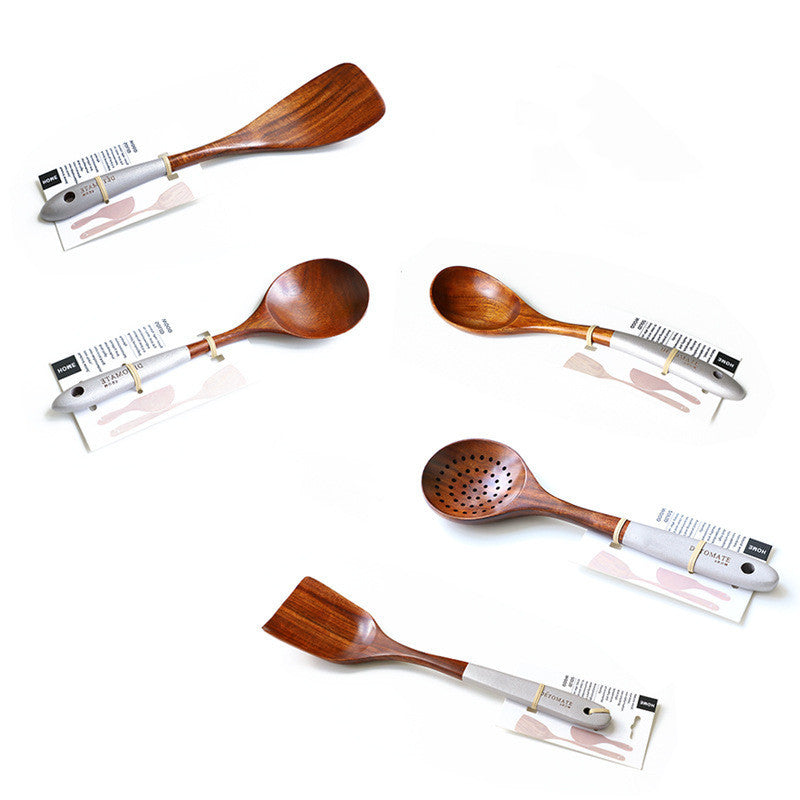 Wooden Kitchen Utensils Set