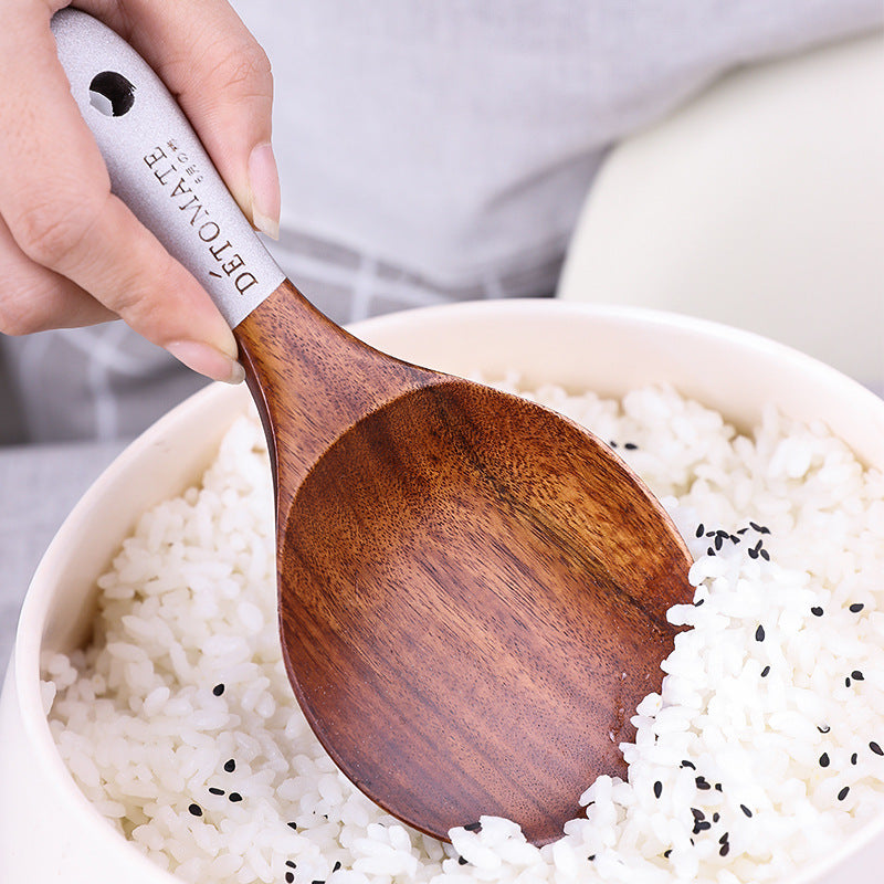 Wooden Kitchen Utensils Set