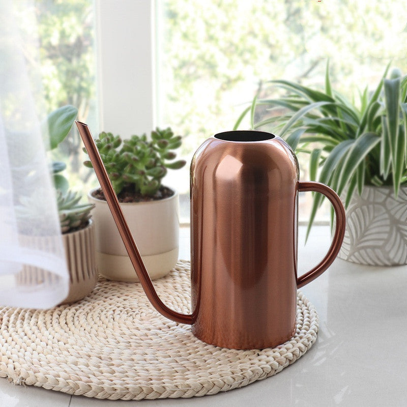 Antique Watering Pot With Stainless Steel Inner Long Mouth