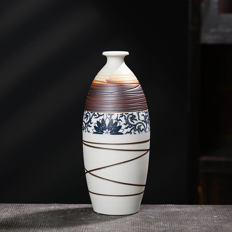 Classical Ceramic Vase Handicraft Furnishings In The Living Room