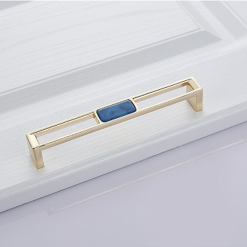 Golden Drawer Handle Wardrobe Door Handle Modern Light Luxury Cabinet